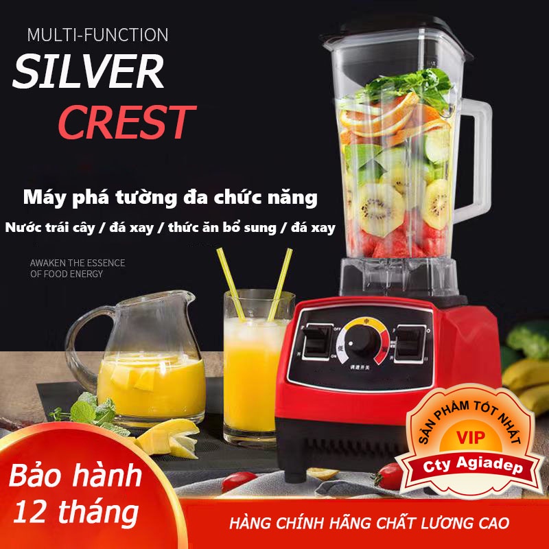 Máy Xay Công Nghiệp Máy say sinh tố đa chức năng, thích hợp để dễ dàng làm rau, trái cây, sinh tố và sữa