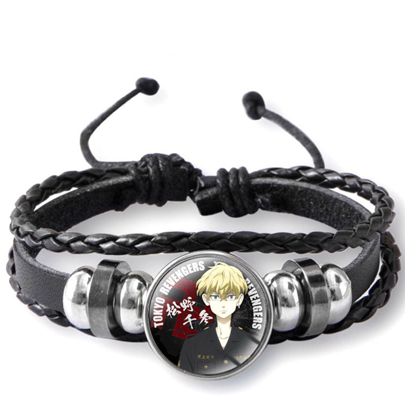 Vòng tay họa tiết anime Tokyo Revengers Manjiro Ken Takemichi phong cách thêm vào bộ sưu tập