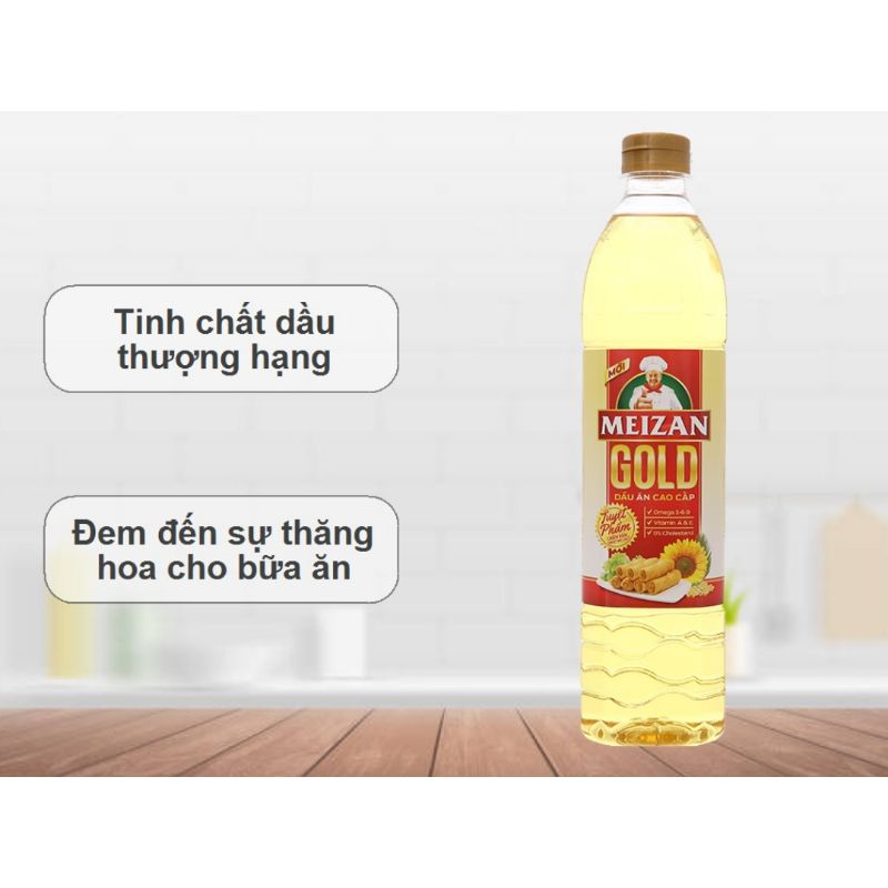 Dầu ăn Meizan Golf cao cấp 1lít