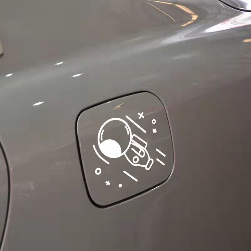 Miếng Dán Phản Quang Chống Nước Hình Phi Hành Gia Cho Xe Máy
