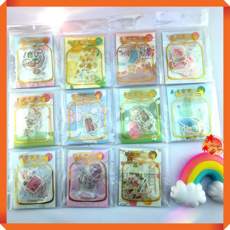[ĐỘC QUYỀN] Sticker Cute Túi vàng Hoàng Kim AOBA-STICKER-02 (40 miếng)