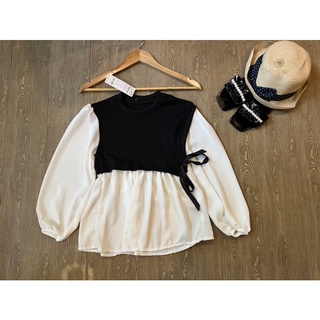 ÁO KIỂU PHỐI BABY DOLL