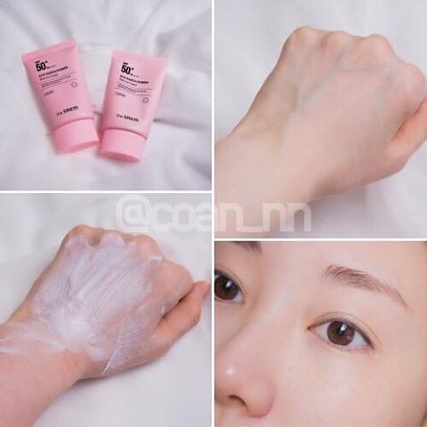 Kem chống nắng The Saem Eco Earth Power Pink Sun Cream 50 ml | BigBuy360 - bigbuy360.vn