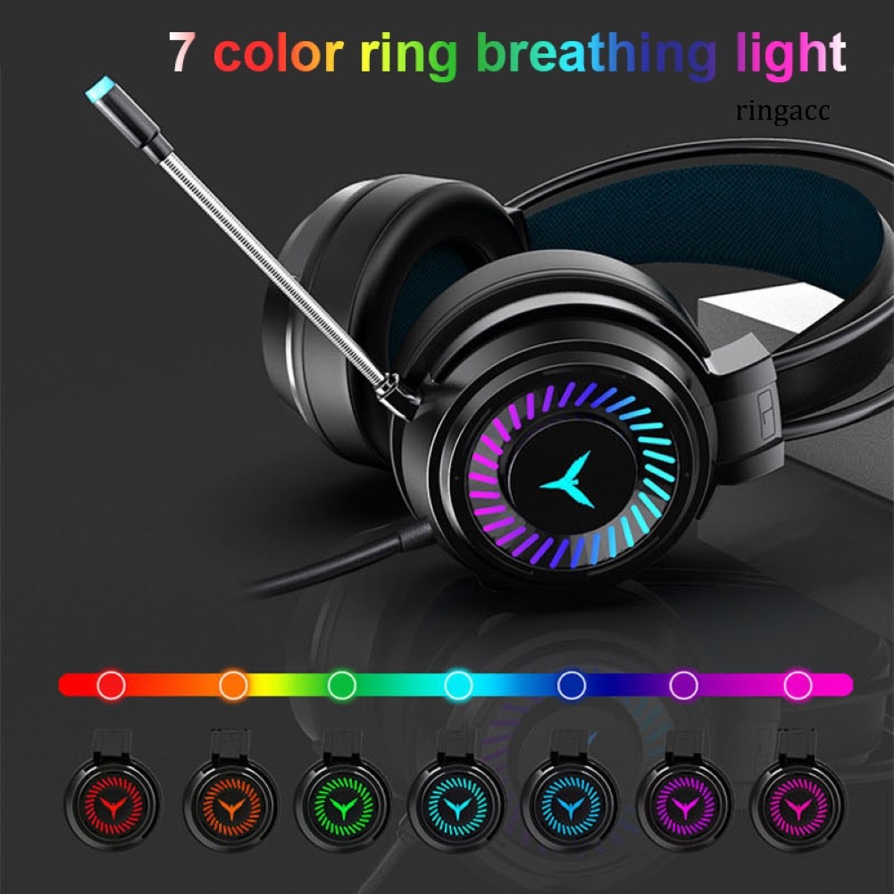 Tai Nghe Chụp Tai Chơi Game Có Đèn Led G58 Kiểu Dáng Thời Trang Dành Cho Pc / Laptop