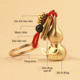 Móc khóa phong thủy may mắn