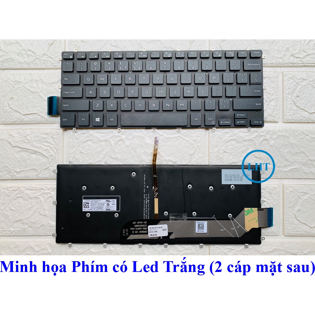 Bàn phím Laptop Dell Vostro 5468 5471 3480 3481 3490 Zin có Led / Không Led ZIN