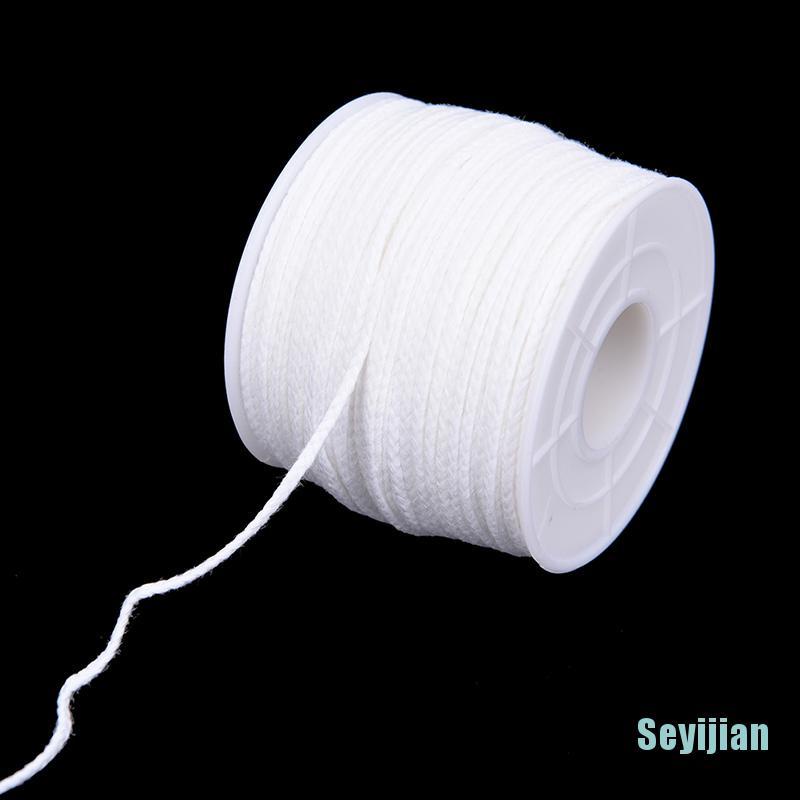 Cuộn Dây Cotton Vuông 61Mx2.5Mm Làm Đèn Cầy Tiện Dụng