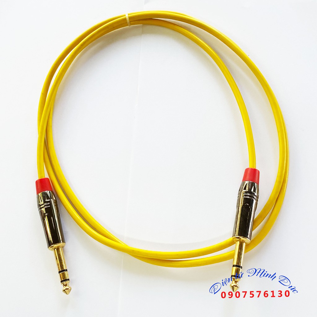Audio Cable - Cable 6.5mm to 6.5 mm - Cáp âm thanh 6.5 ly sang 6.5ly Stereo 1.5m