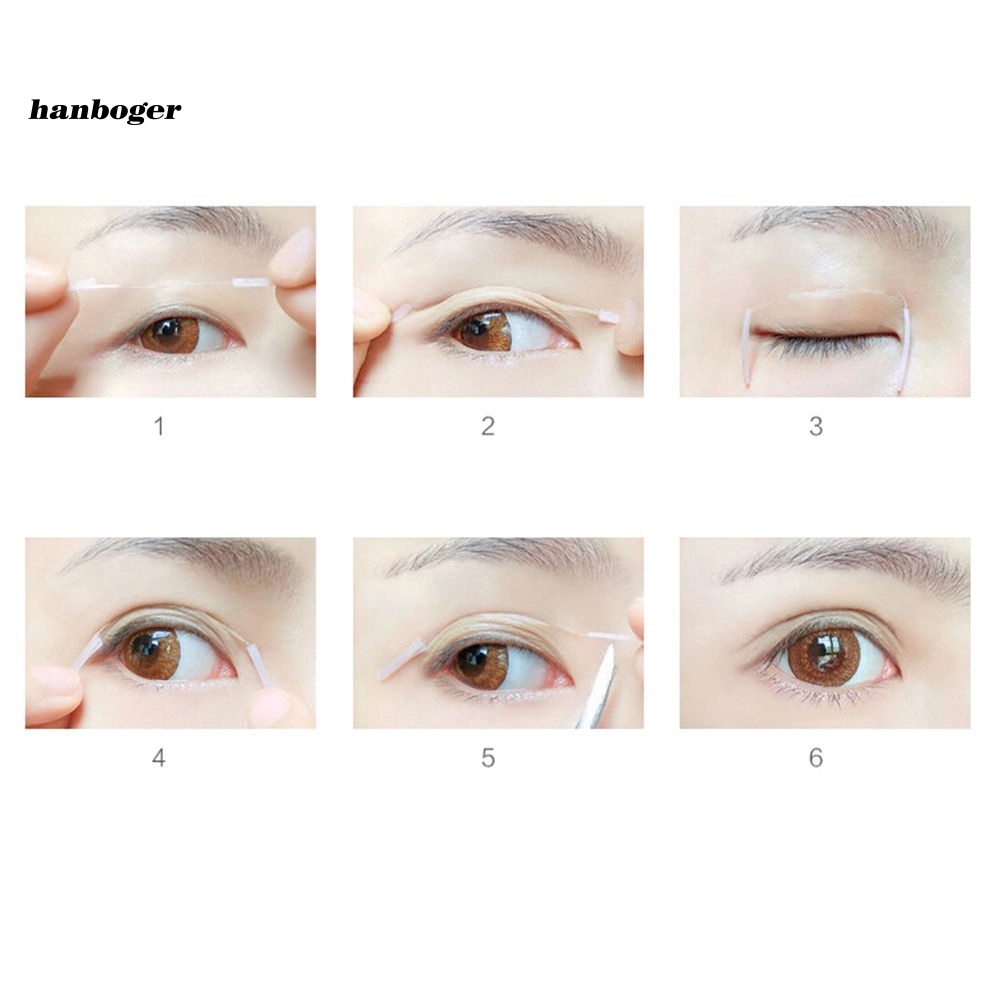 Set 50 miếng dán kích mí vô hình có thể gấp gọn trang điểm tiện lợi cho nữ