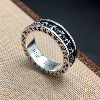 Nhẫn Chrome hearts bạc s925