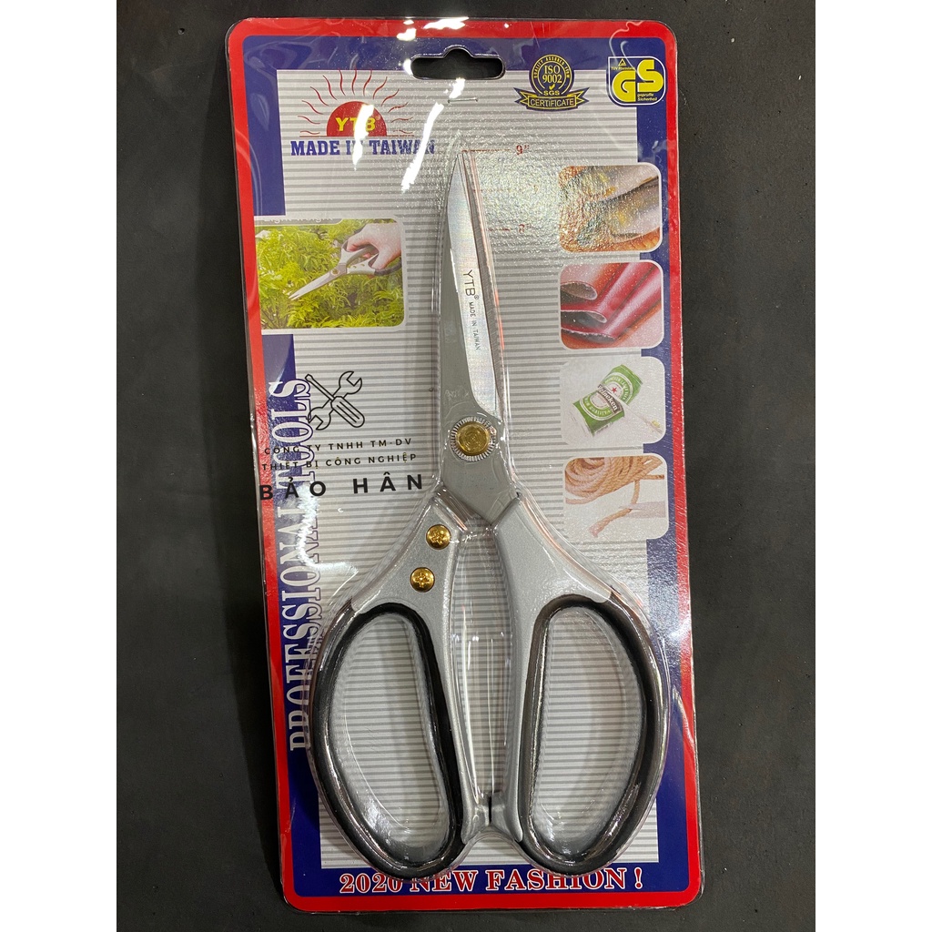 Kéo cắt đa năng YTB mũi thẳng siêu bền 1590 - 1591 - 1592  cắt được xương gà