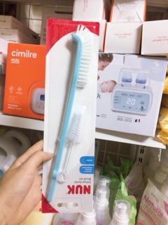 Bộ Chổi Cọ Bình Sữa NUK Deluxe
