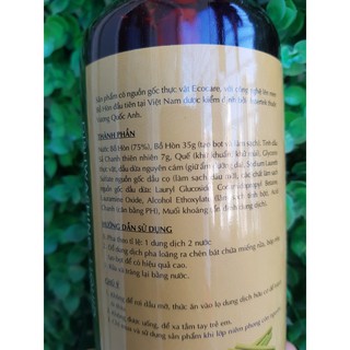 NƯỚC RỬA CHÉN HỮU CƠ BỒ HÒN ECOCARE 500ml
