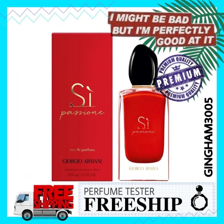 ✦GH✦ Nước hoa tester sì passione edp 100ml