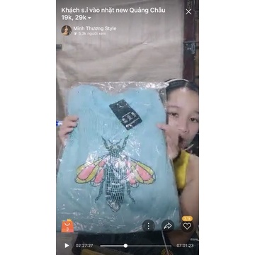 19. Áo len Quảng Châu Mới giá rẻ khách chọn