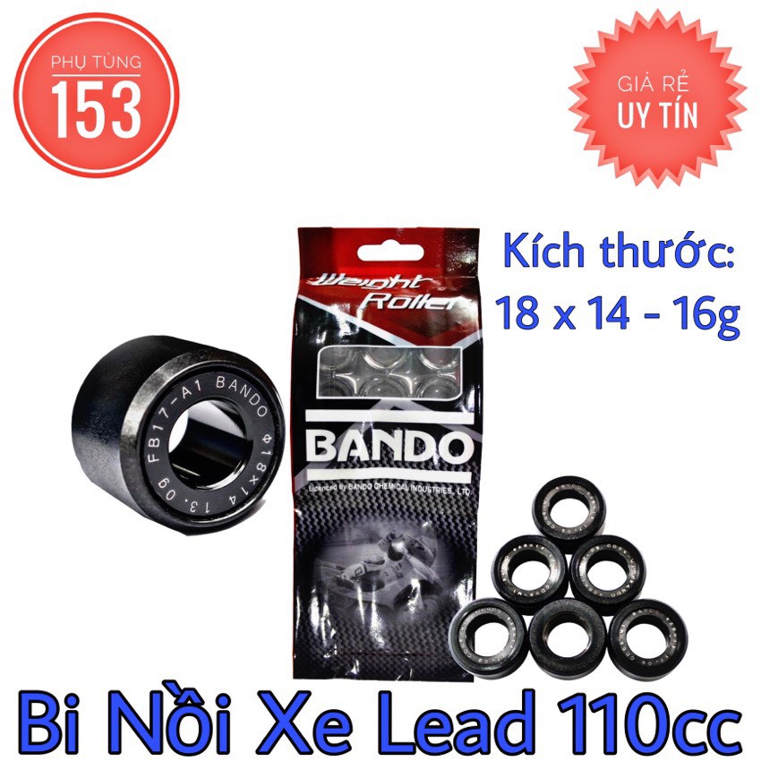Bi Nồi Xe Lead 110cc - Bi Nồi Bando - PHỤ TÙNG 153