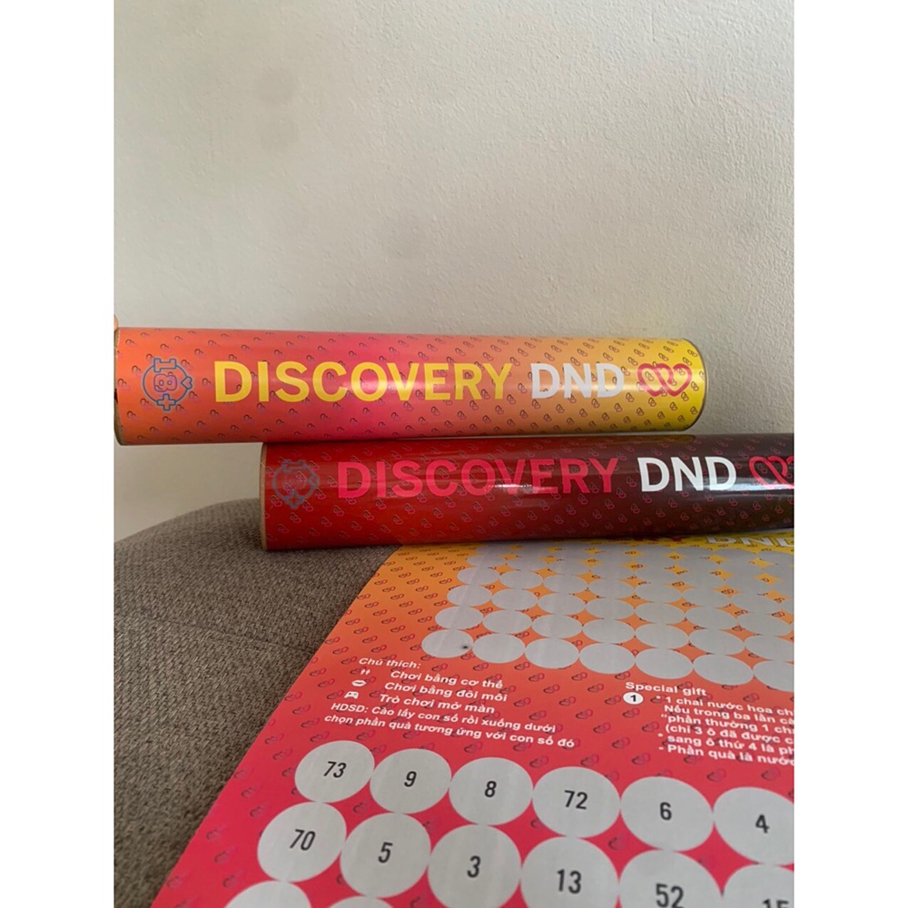 [Che Tên] Bảng Drinking Game DND Discovery Bad Bed Make Love 2.0 Trò Chơi Dành Cho Cặp Đôi C-MLOVE2