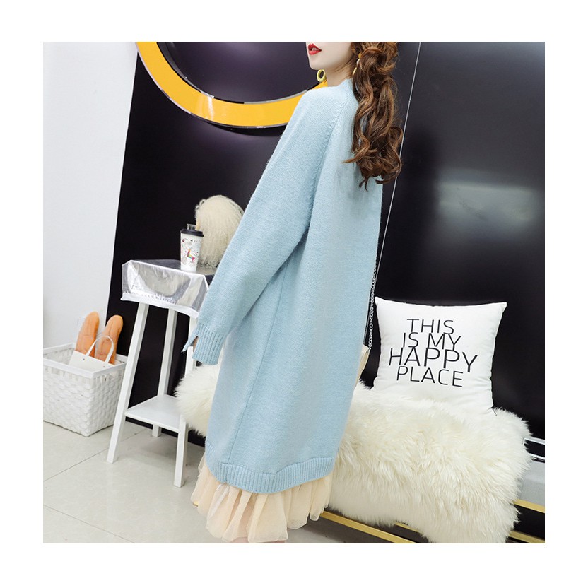 Váy Len Suông Dài Tay Nữ Hàng Quảng Châu Đẹp | BigBuy360 - bigbuy360.vn