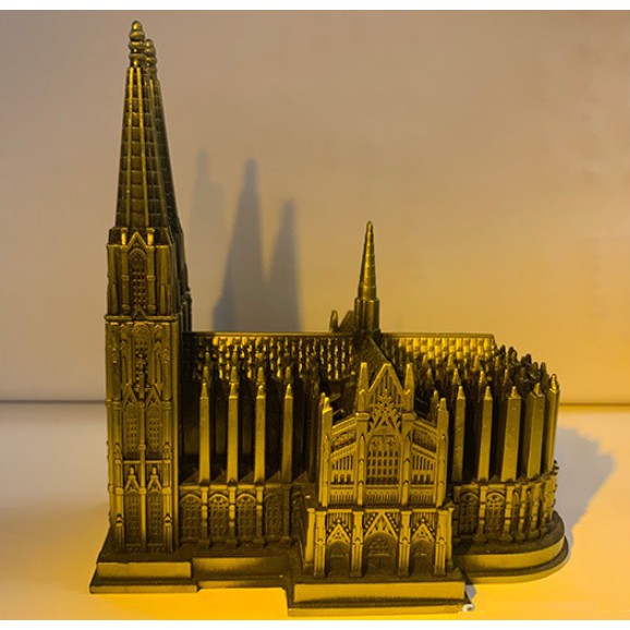 Nhà thờ Cologne mô hình thu nhỏ bằng hợp kim