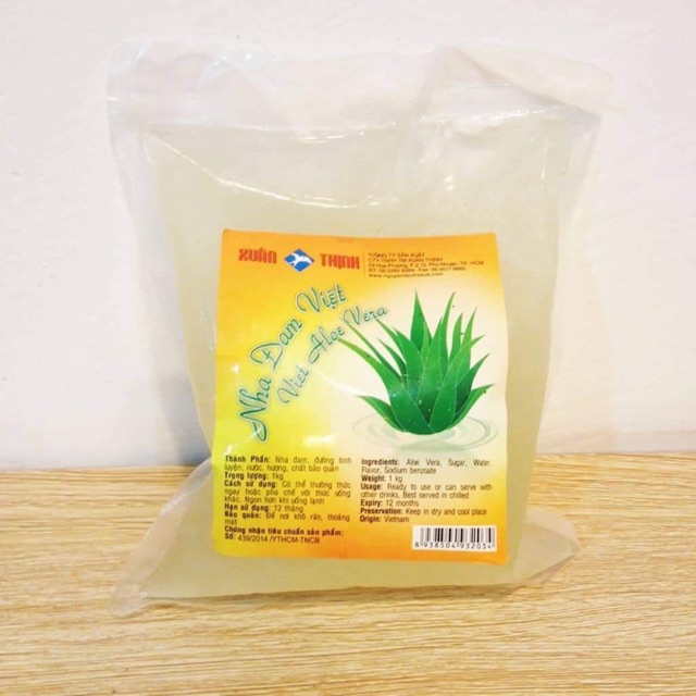 Thạch Nha đam Xuân thịnh gói 1kg Thơm vị Vải