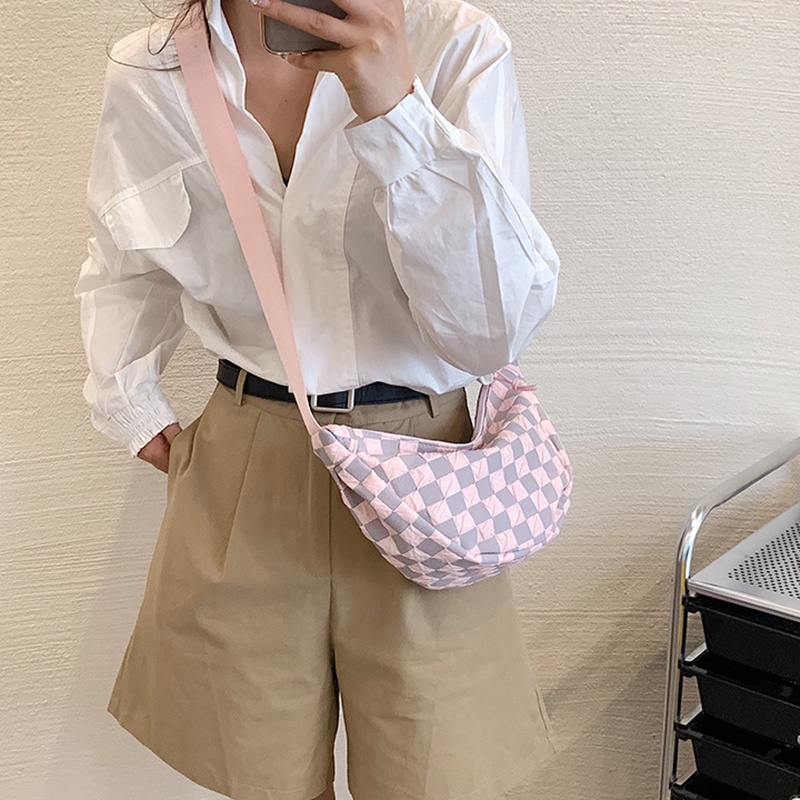 Túi đeo chéo IELGY phong cách Hàn Quốc nhiều màu tùy chọn cho nữ