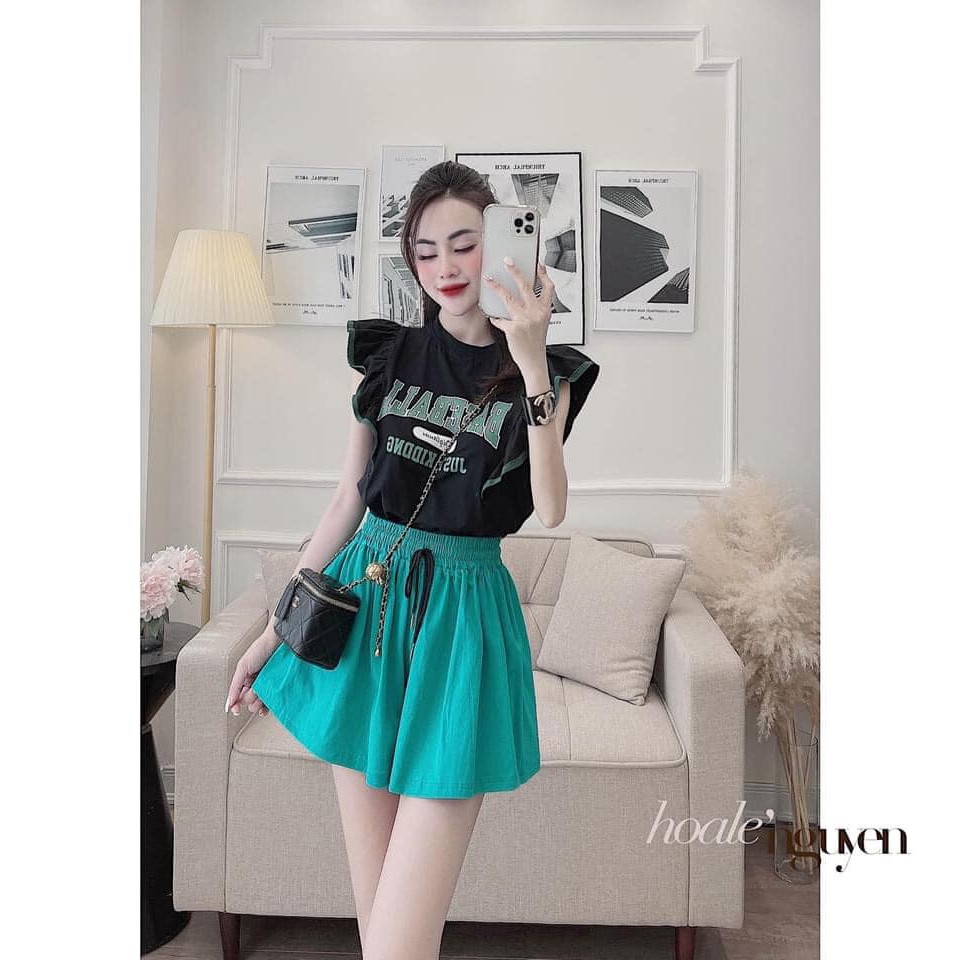 Bộ Baseballl viền bèo xinh xẻo (kèm ảnh thật,video) | BigBuy360 - bigbuy360.vn