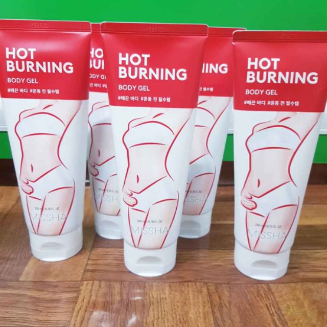 Gel tan mỡ Missha hot burning siêu hot