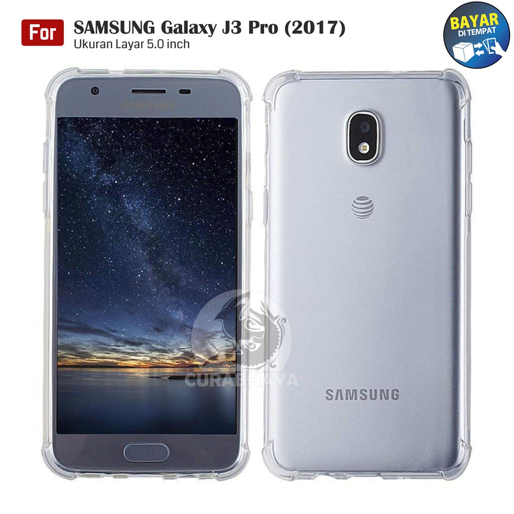 Ốp Điện Thoại Thạch Mềm Chống Sốc Chống Nứt Cho Samsung Galaxy J3 Pro / J330 / 4g Lte / Duos