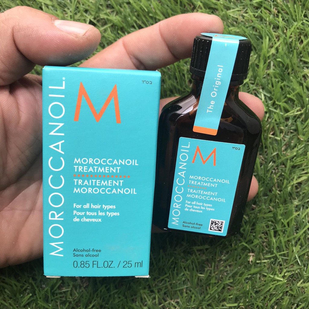 [cam_kết_chính_hãng] Tinh dầu dưỡng tóc Moroccanoil Treatment 25ml ( For All Hair Types)