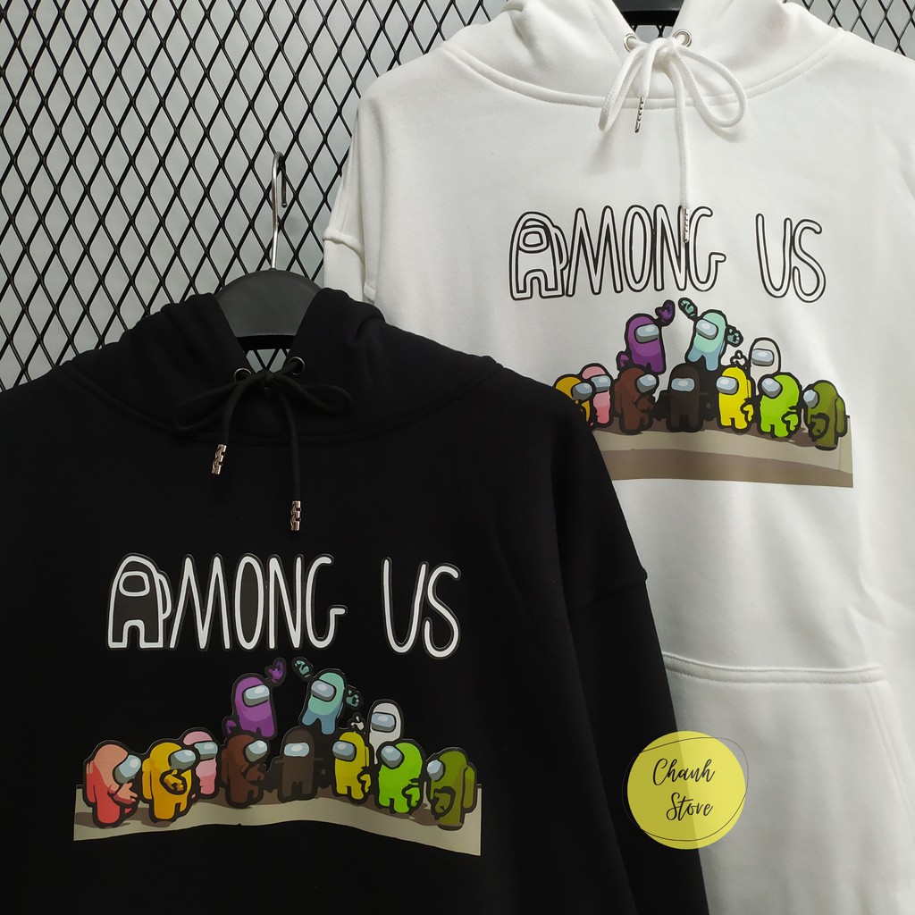 Áo Hoodie Among Us Unisex Nam Nữ - Ảnh Thật