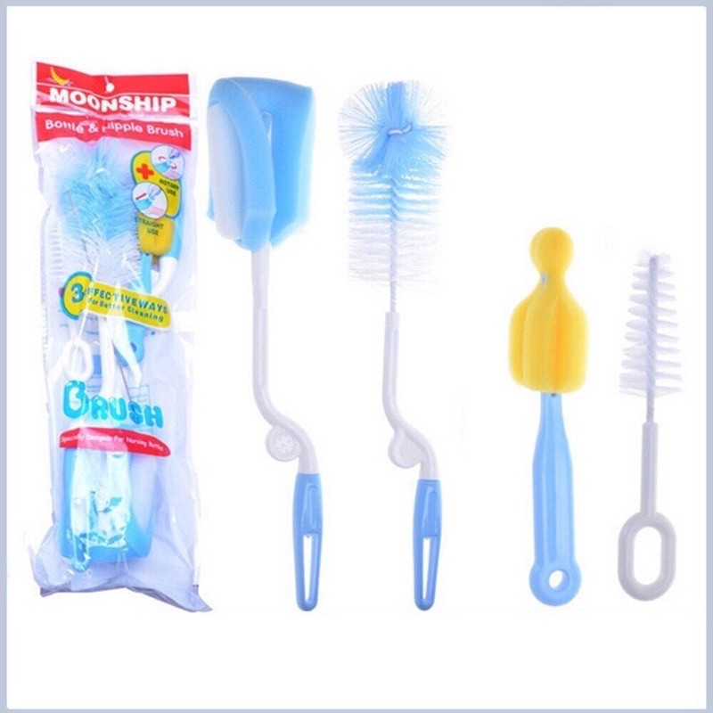 Bộ cọ rửa bình sữa 5 chi tiết