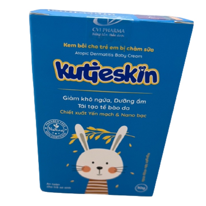 Kutieskin (Hộp 30g) - Hỗ Trợ Giảm Khô Da Cho Bé - Luxcare