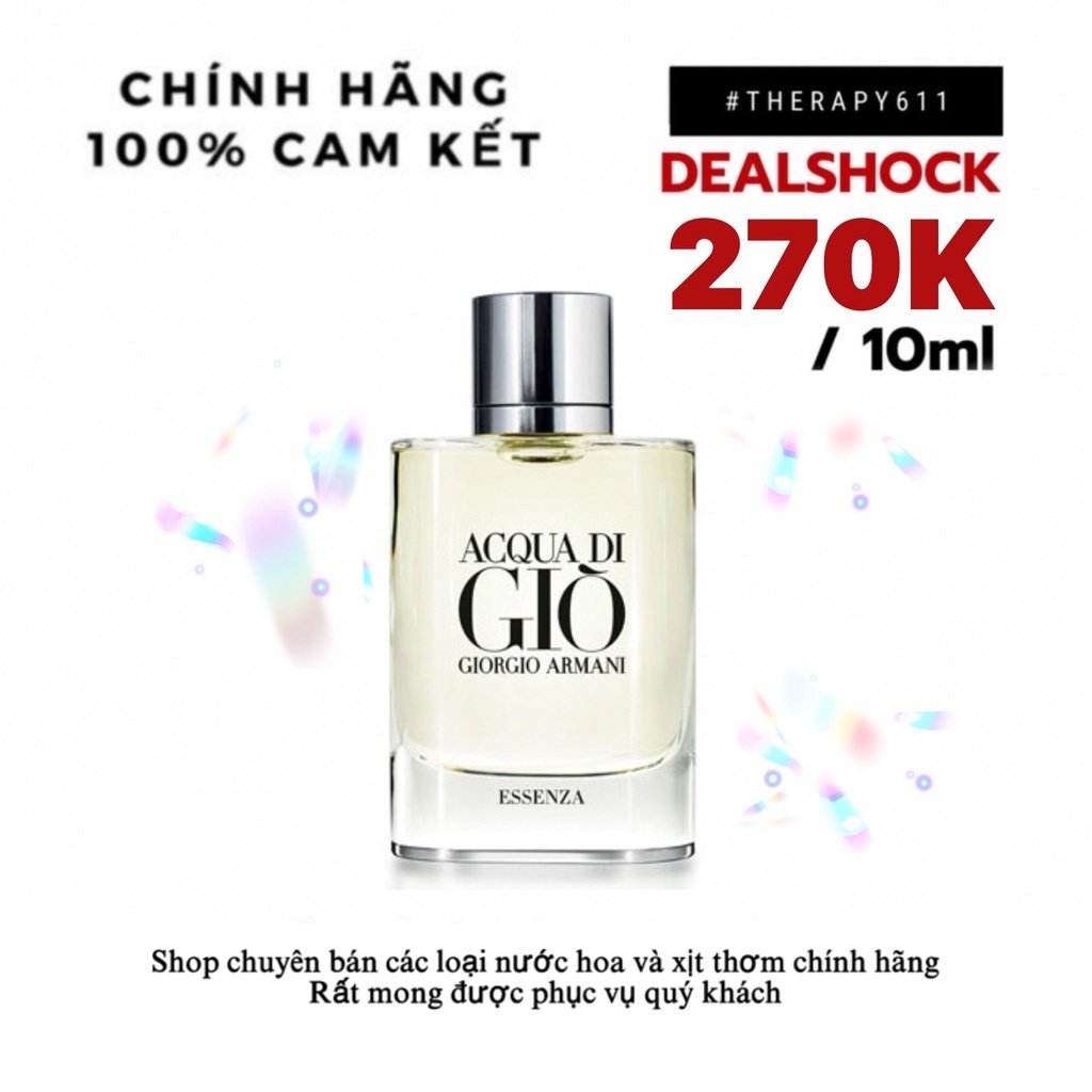 ..::✨Nước Hoa Giorgio Armani Acqua di Gio Essenza  ✨::..