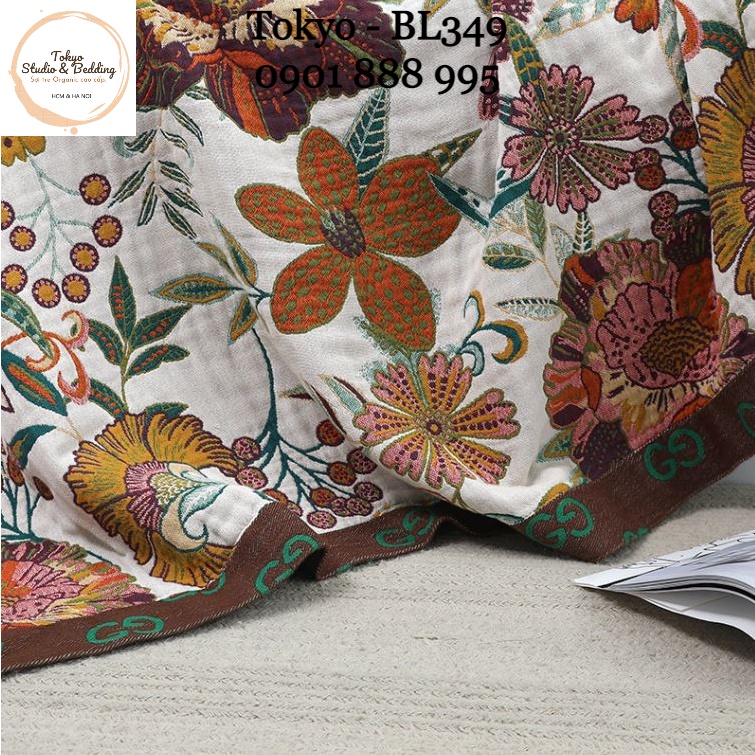 S94_Chăn Xô Organic Cotton Dòng Cao Cấp