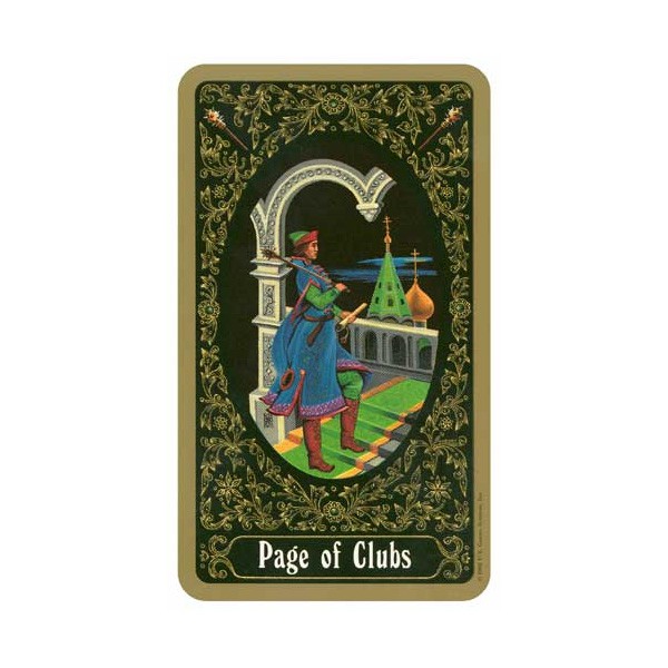 Bộ Bài Russian Tarot of St. Petersburg (Mystic House Tarot Shop) - Bài Gốc Authentic Chính Hãng 100%