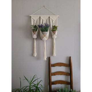 Dây treo chậu cây dây macrame handmade