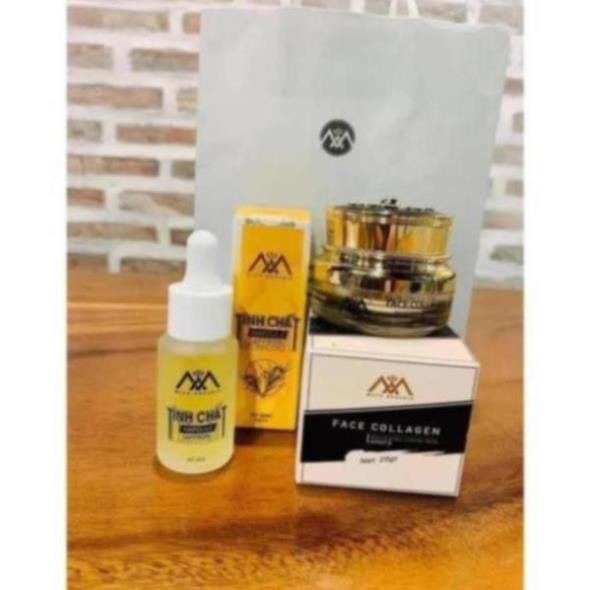Combo Face Dna Cá Hồi & Tính Chất Ampoule Tế Bào Gốc Meea Oganic