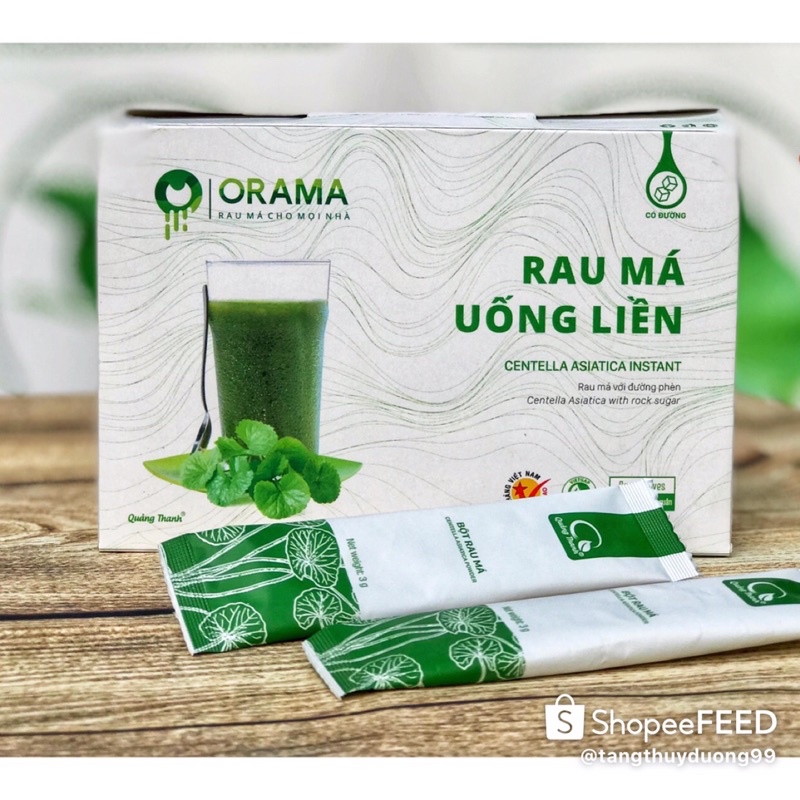 BỘT RAU MÁ Đường Phèn Quảng Thanh