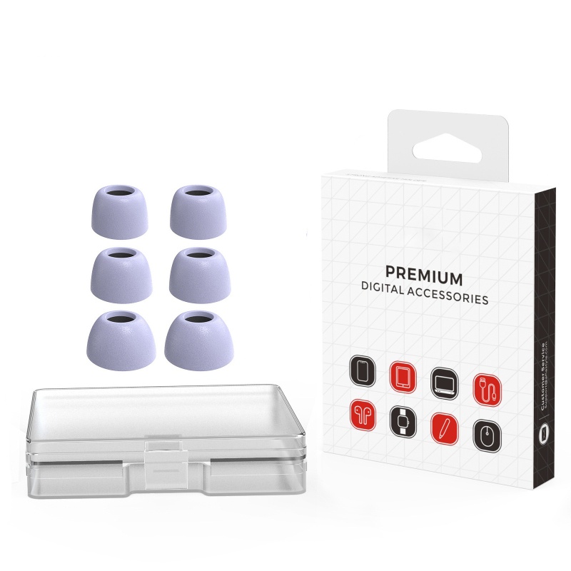 Set 6 Nút Tai Nghe Bằng Xốp Độ Đàn Hồi Cao Tương Thích Với Galaxy Buds Pro