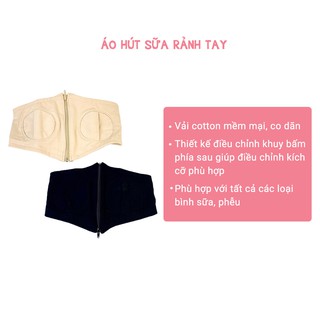 🌺Áo Hút Sữa Rảnh Tay Hàng Việt Nam Chất Lượng Cao 🌺Freesize Có 8 Cúc Điều Chỉnh Hợp Với Các Mẹ 🌺Mới 100%