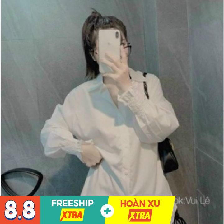Áo sơ mi chun tay hot ( kèm ảnh thật)