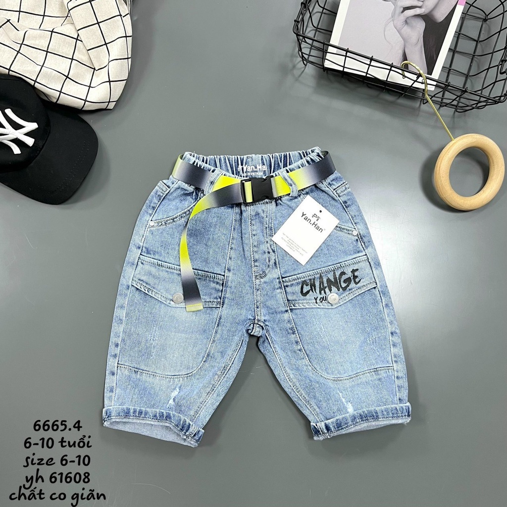 QUẦN JEAN ĐẠI LỬNG TRƠN CHO BÉ TRAI