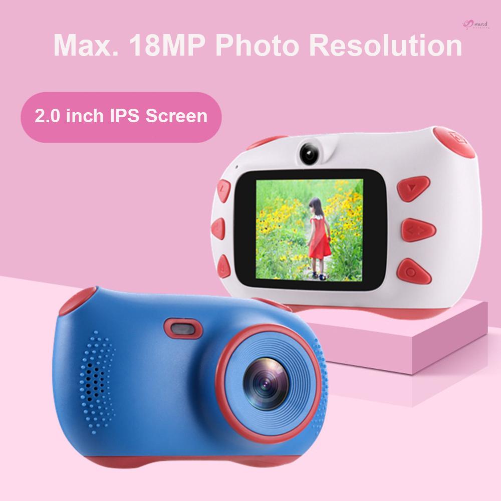 Máy ảnh kỹ thuật số 1080P 18MP hai ống kính có thể sạc lại dùng làm quà tặng sinh nhật cho bé
 | BigBuy360 - bigbuy360.vn