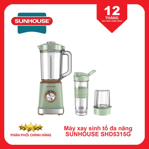 [Mã ELHA22 giảm 6% đơn 300K] Máy xay sinh tố đa năng SUNHOUSE SHD5315G