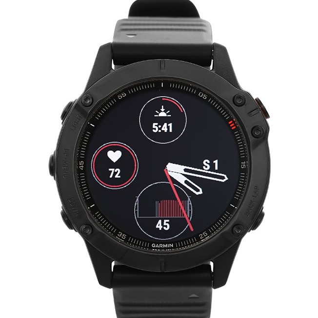 Đồng hồ thông minh Garmin Fenix 6 Sapphire kháng nước 10ATM đo nồng độ SPO2 màn hình MIP 1.3&quot; - Chính hãng BH 12 tháng