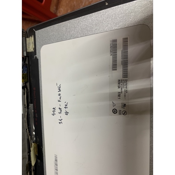 màn laptop xác 14 slim 30p full viền ko tai