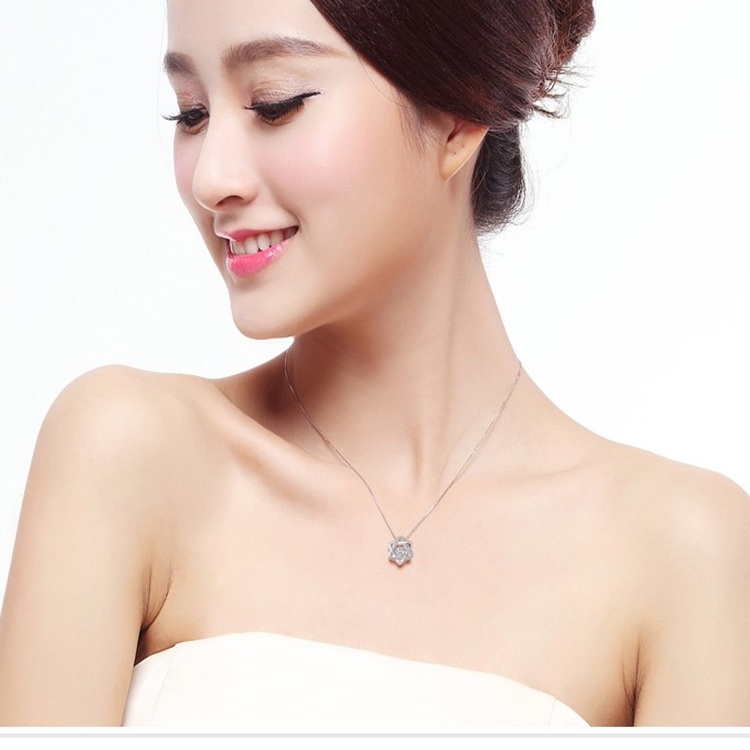 Dây chuyền thời trang nữ phong cách Hàn, bạc Ý S925 - DC124