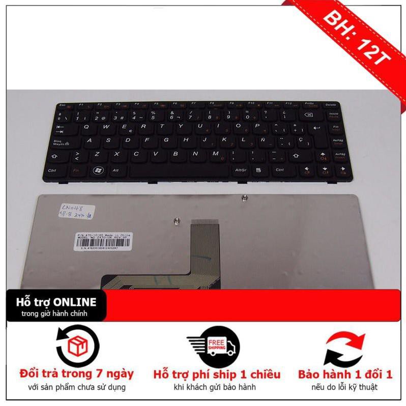 [BH12TH] Bàn phím laptop LENOVO Z470, Z475, Z375, V470, Z370, Z370A, Z475A