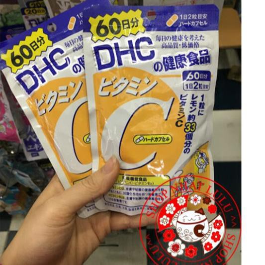 Viên uống C DHC Vitamin C Nhật Bản 60 Ngày (120 viên) _shopnhatlulu