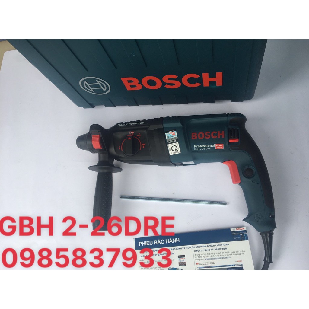 Máy khoan bê tông GBH 2-26 DRE chính hãng BOSCH